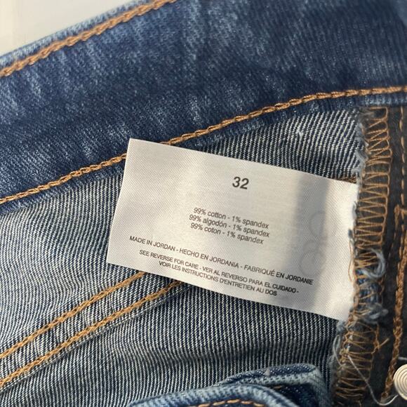 NEW Sam Edelman High Rise Slim Straight Jeans in Shoreline - Size 32 - Picture 8 of 8